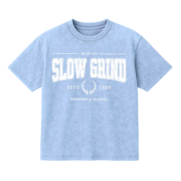 Slow Grind - Department Of Athletics - Mineral Wash T-Shirt