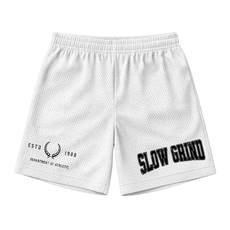 Slow Grind - Department Of Athletics - Mesh Shorts