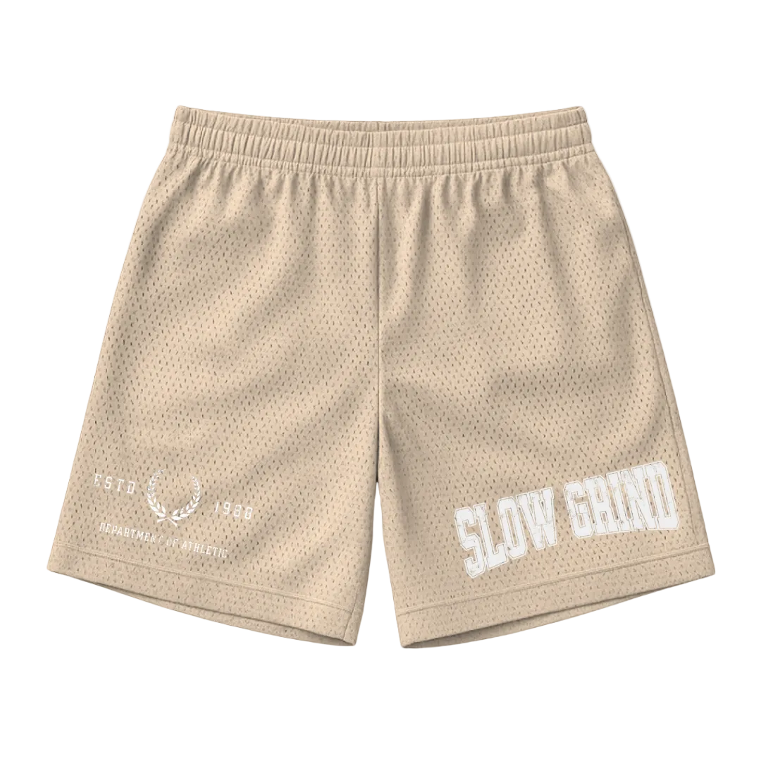 Slow Grind - Department Of Athletics - Mesh Shorts