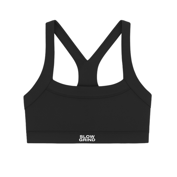 Slow Grind Racerback Medium Support Workout Bra