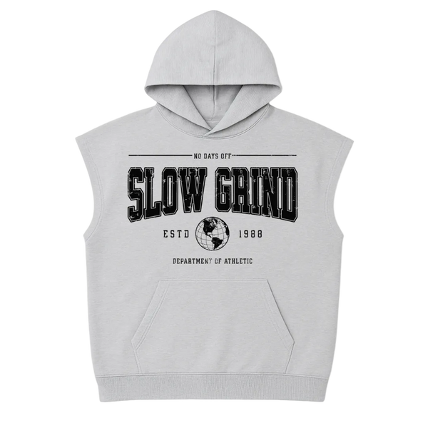Slow Grind Sleeveless Hoodie - Department Of Athletics