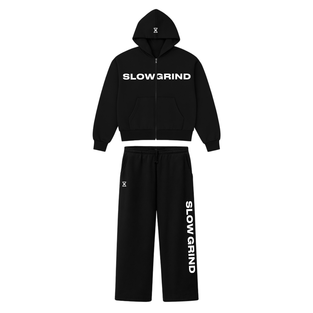 Slow Grind Zip Up Hoodie Set