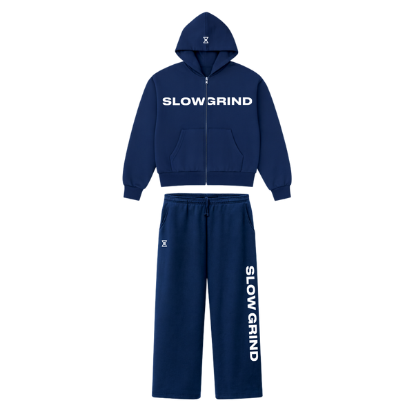 Slow Grind Zip Up Hoodie Set