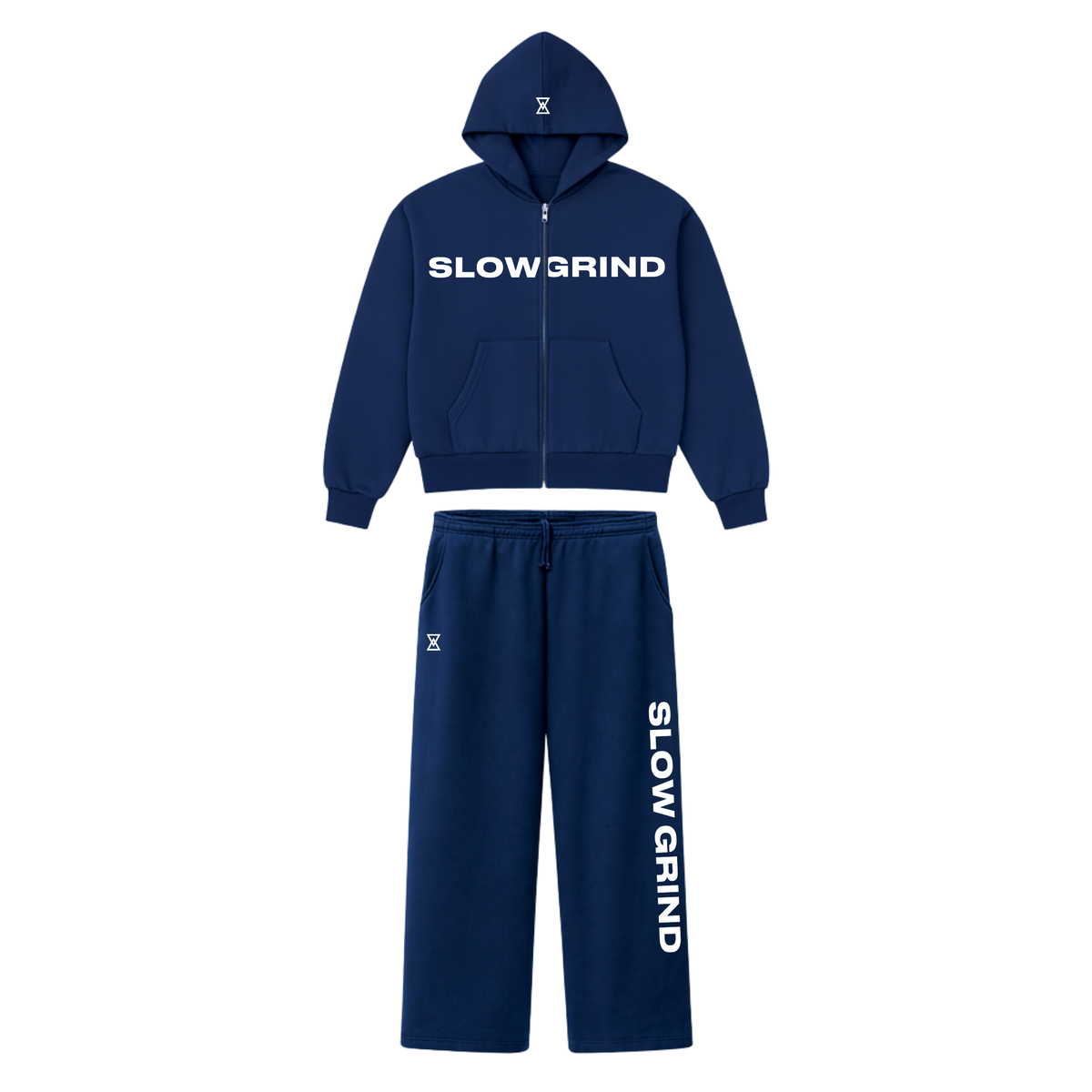 Slow Grind Zip Up Hoodie Set