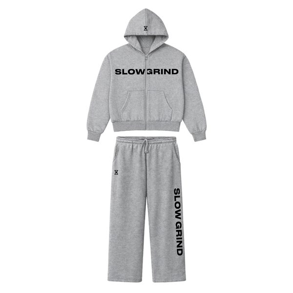 Slow Grind Zip Up Hoodie Set
