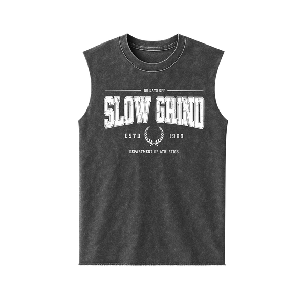 Slow Grind - Department Of Athletics - Mineral Wash Cut Off