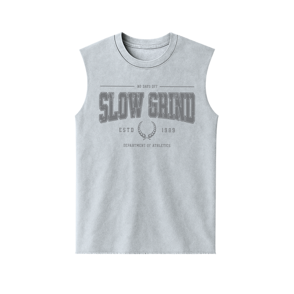 Slow Grind - Department Of Athletics - Mineral Wash Cut Off