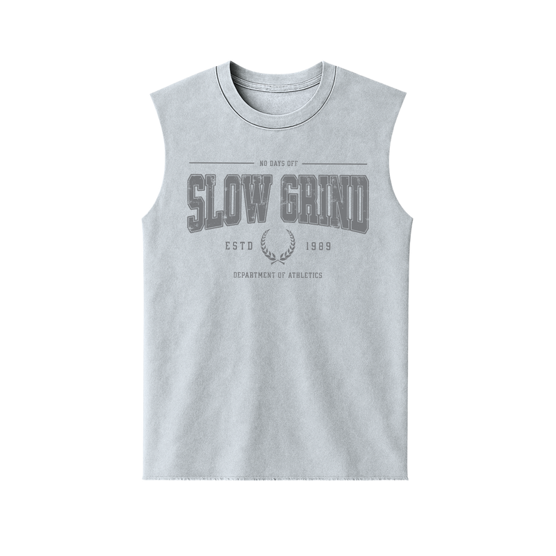 Slow Grind - Department Of Athletics - Mineral Wash Cut Off